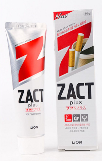 zact 치약 흡연자용치약 1P 150g+1234ea new*81932FN, 150g, 1