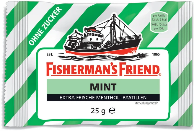 피셔맨스프렌드 무설탕 허브캔디 민트 25g, 1개 - 쿠팡