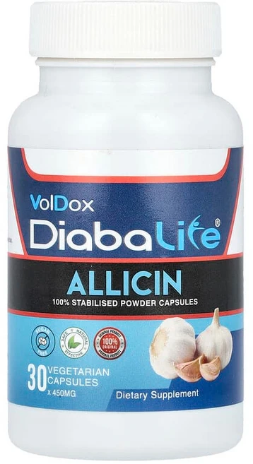 Allimax VoDox Diabalife® 알리신 베지 캡슐 30정 ALL-12208, 1개 - 쿠팡