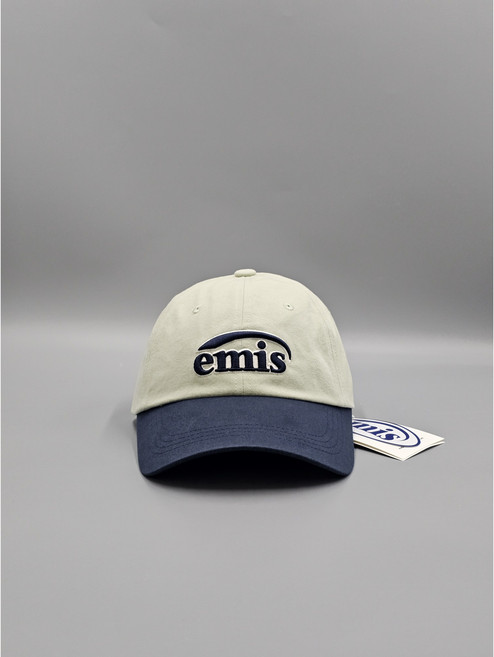 EMIS 이미스모자 듀오 로고 투톤 볼캡 민트 국내매장판