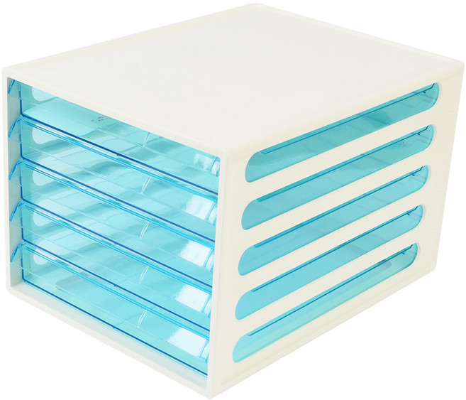 일월천상회 마이룸 EL 서류보관함 4단 5단 서류함 다용도수납장 A4용지보관함 미니서랍장, 5단 - 아이보리