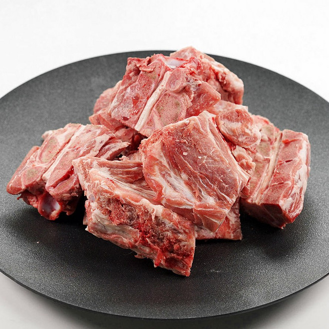 고기생각 국내산 한돈 냉장 감자탕뼈, 3kg, 10개