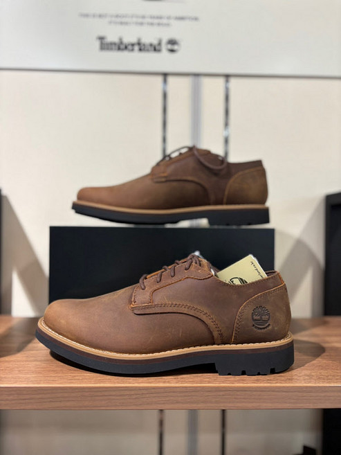 팀버랜드 팀버랜드 팀버랜드 A5V11 남성 Crestfield WP 옥스포드 슈즈 브라운 (P003661503)