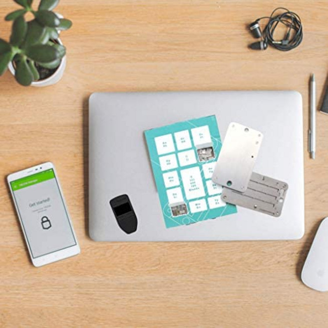 Trezor One + Billfodl - 스틸 월렛 콜드 시드 스토리지가 포함된 암호화폐 하드웨어 월렛(2개 항목)