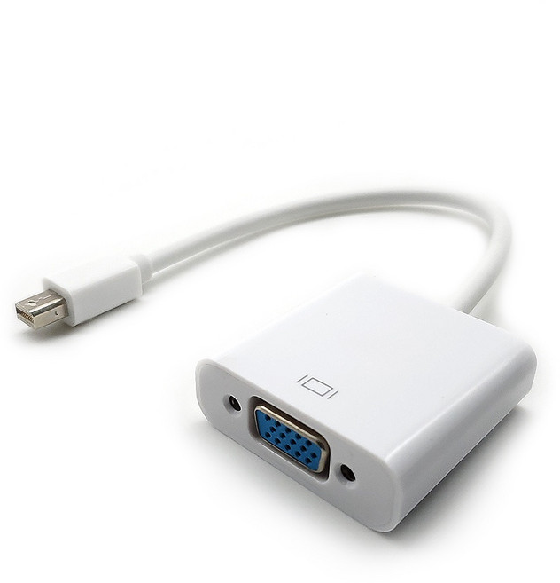 Mini DP 轉 VGA 轉接器, 1個