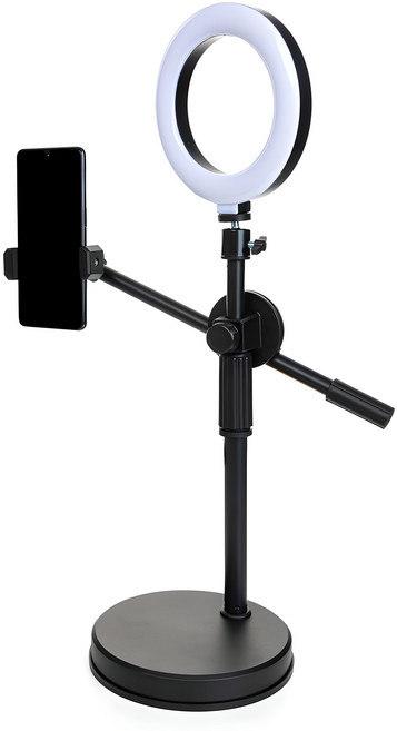 바라보고 스톡홀름 수직 촬영 거치대 + 링라이트16CM, 1개