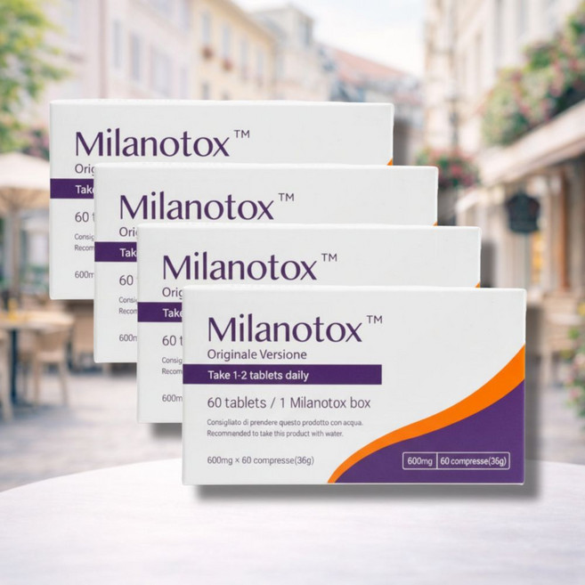 밀라노톡스 milanotox 밀라노톡스정 효과, 4개, 60정
