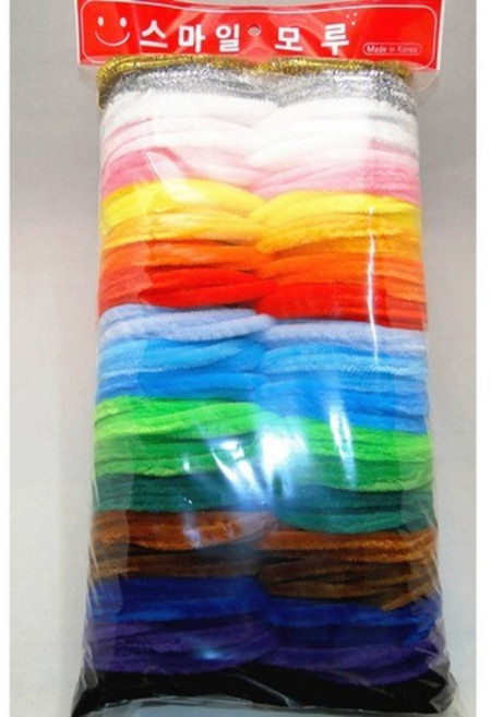 마이1004 모루, 굵은실모루-혼합20색, 1봉