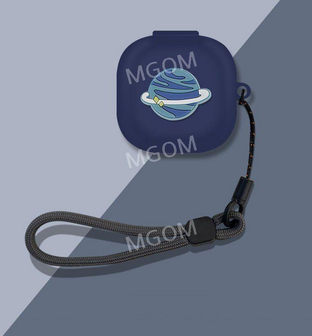 리버티5 케이스 호환 Soundcore Liberty 5 무선 블루투스 이어폰 실리콘 보호, Anker Liberty 5, 블루 행성, 1개