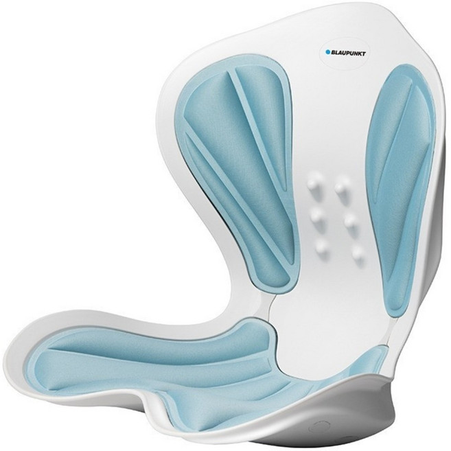 BLAUPUNKT 德國藍寶 3D護脊美學振動椅墊, BPB-M21BU, 蒂芙尼藍
