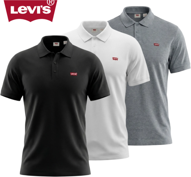 [매장발송] 리바이스 남성 카라티 반소매 티셔츠 폴로티 데일리 일상복 출근복 (정가79 900)