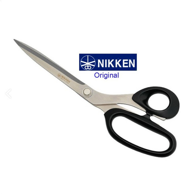 니켄 일본 벨가위 주방가위 잠자리가위 니켄가위 NIKKEN오리지날, 검정 240mm, 1개