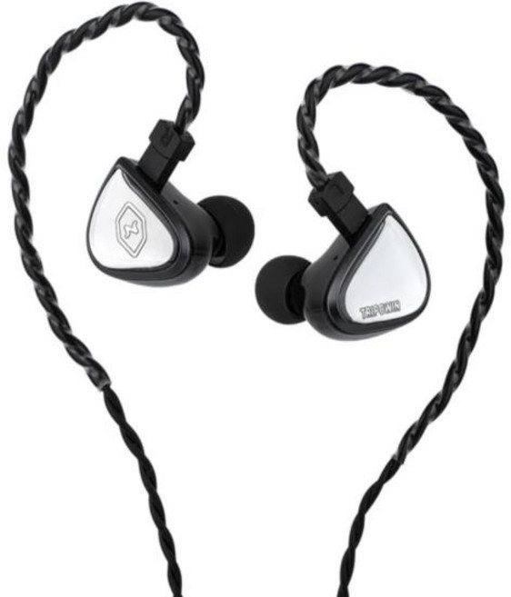 TRIPOWIN X 0DIBI VIVACE 0 티타늄 다이어프램 다이나믹 드라이버 IEM HIFI 이어폰 고 파일 케이블