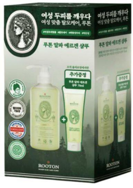 루톤 여성 두피용 알파에르겐 탈모샴푸 500ml+70ml, 1개