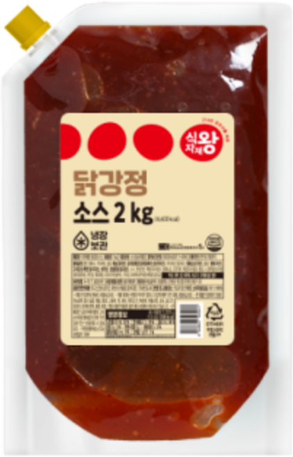 식자재왕 닭강정 소스, 1개, 2kg