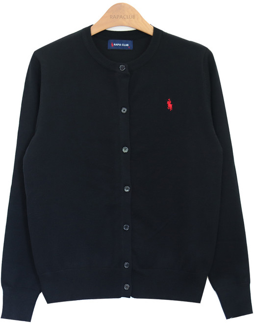 라파클럽 여성 소프트 라운드 니트 데일리 가디건