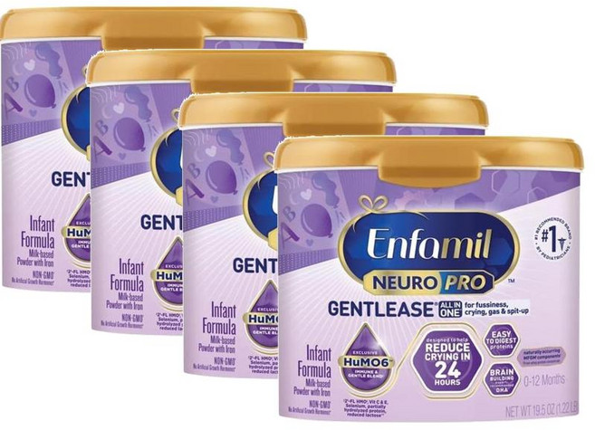 엔파밀 뉴로프로 젠틀이즈 인펀트 분유 Enfamil NeuroPro Gentlease Infant Powder, 567g