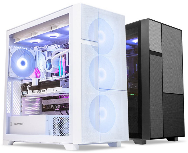 마이크로닉스 ML-420 BTF (블랙) 빅타워 컴퓨터 케이스, 1