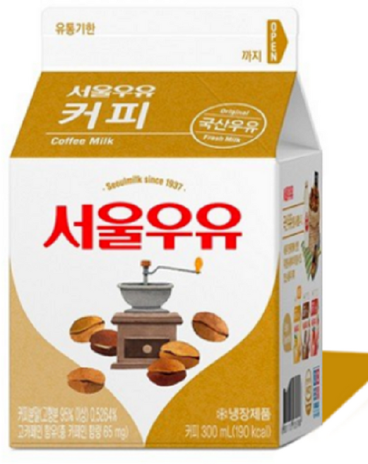 서울우유 커피, 300ml, 1개