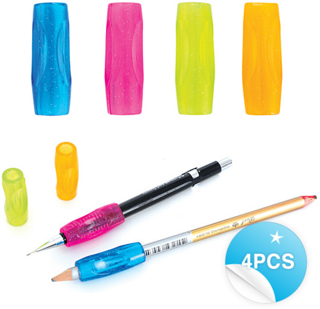 모닝글로리 1000 소프트연필그립 펜슬 글씨교정기, 1세트