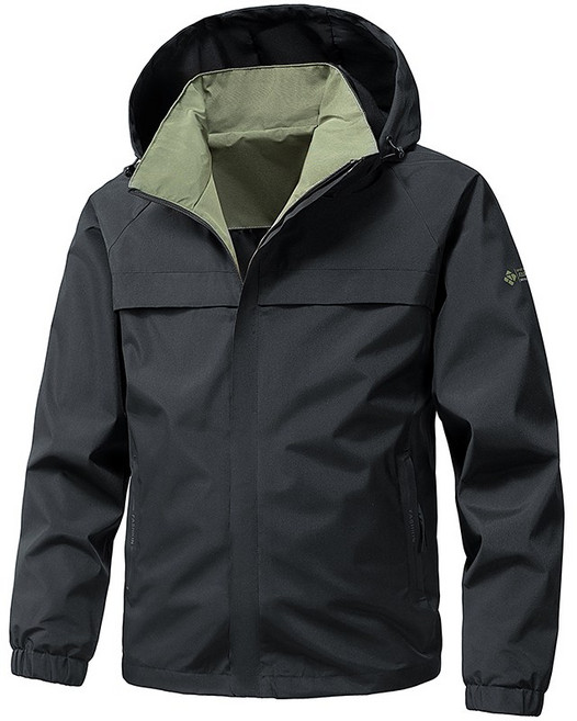 防風男士外套 高級感潮流工裝休閒夾克