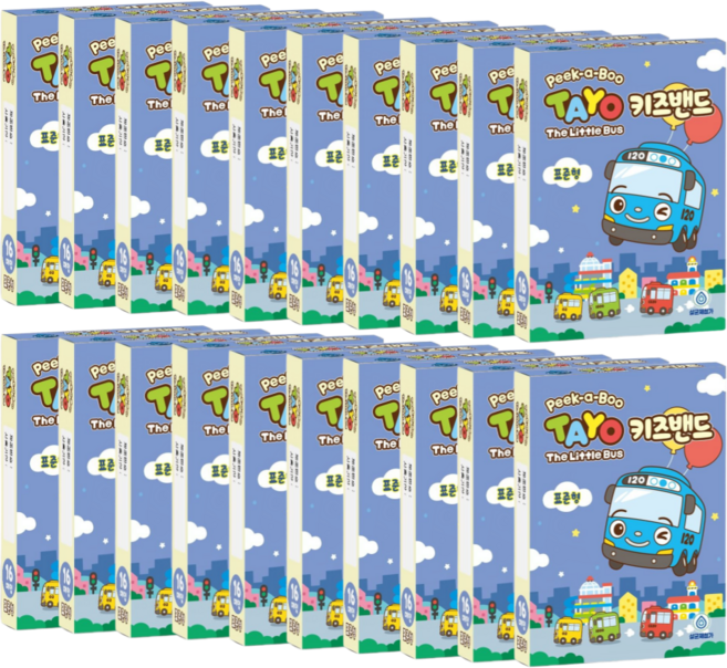 영케미칼 타요 키즈밴드, 16개입, 20개