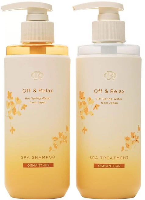 Off & Relax OR 스파 샴푸 + 헤어트리트먼트 금목서 한정 세트 260ml 금목서와 꿀향, 1개 - 쿠팡