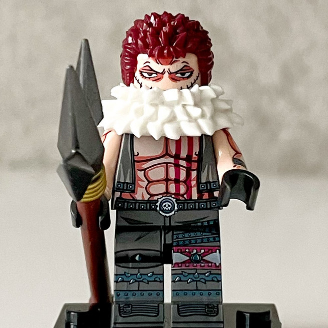 핸드브릭 팩토리 커스텀 미니브릭 피규어 원피스 해적 호환 블록호환, 082. 카타쿠리, 1개