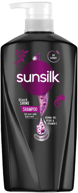 썬실크 샴푸 검은 머리 전용 샴푸, 625ml, 1개