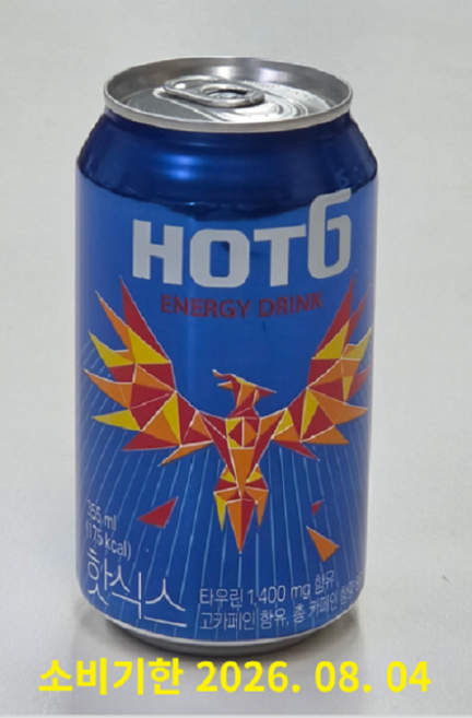 야근을 돕는 핫식스, 355ml, 12개