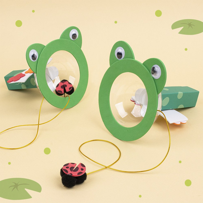 하다니 미술샘 개구리 입 속으로 쏘옥, 합포장, 1개