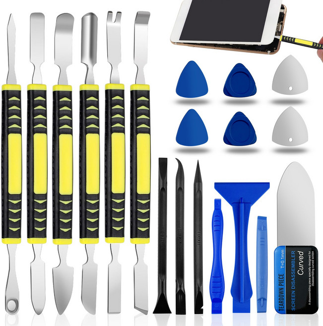 ADNEWX 스마트폰 분해 전자제품 오프너19종, 1세트, 다양