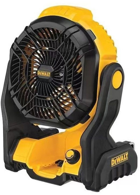 디월트 리튬배터리 18V(20V MAX) 풍속조절 공사용 선풍기 DCE512N 본체, 1개