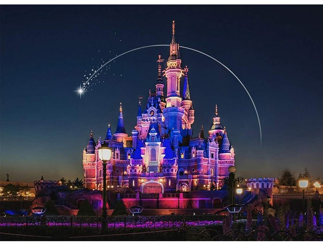 세진 DIY 보석십자수 3D 72가지 신제품 새로운 취미생활 보석 십자수 보석십자수, 디즈니 캐슬 야경, 1개