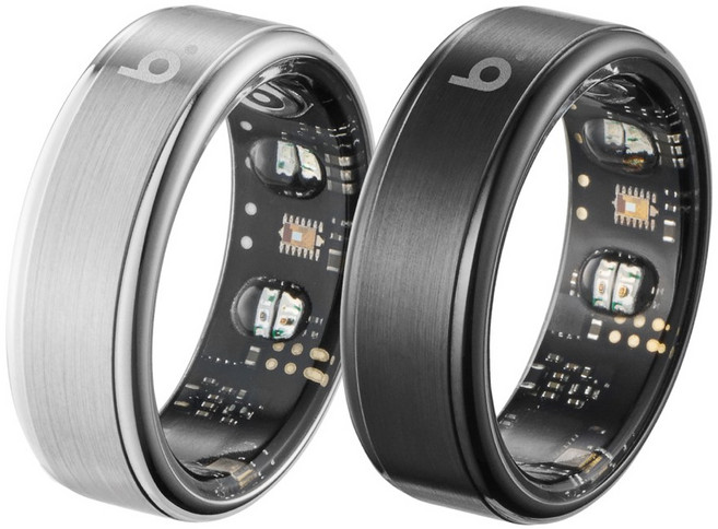 브링G2 업그레이드 스마트링 스마트링반지 방수 초경량 블루투스 자체개발 국내앱 애플 갤럭시 호환 슬립테크, size12, 블랙(스테인리스 스틸)