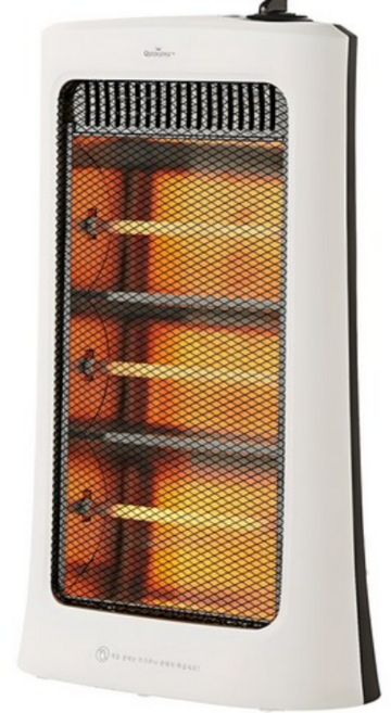 퀸센스 3단 스탠드 히터, QSH-QC160, 혼합색상