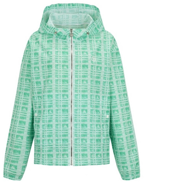 슈페리어<뉴코아동수원>#90%쎄일_#품절임박!~ 세미 오버핏으로 일상 강추템~여성 체크 프린트 후드 점퍼 IW0EJP20441