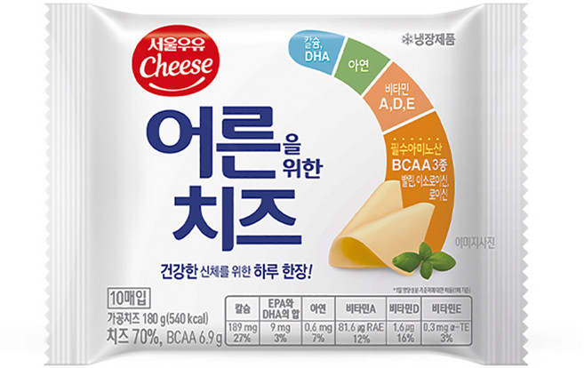 서울우유 어른을 위한 치즈, 180g, 5개