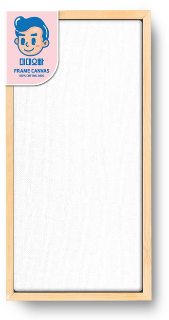 미대오빠 프레임 캔버스 직사각 (20 25 30cm), 25x50cm