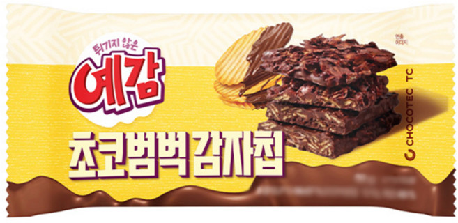예감 초코범벅 감자칩, 7개, 55g