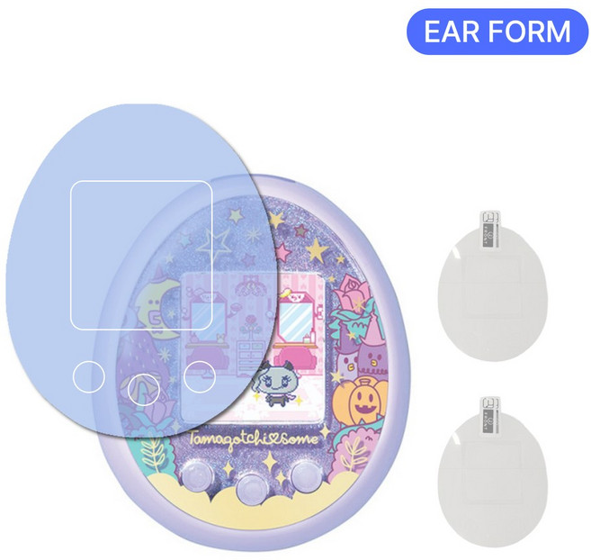 이어폼 다마고치 썸 미츠 패널 보호 필름 meets 호환, D004