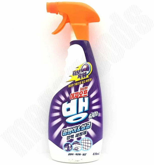 이지오프 뱅 곰팡이 찌든때 세탁조크리너 청크린, 이지오프뱅 청크린 병형2개입