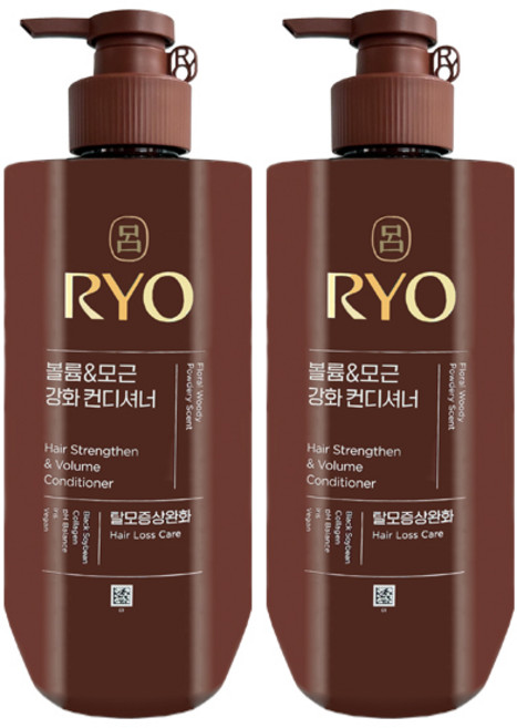 려 흑운 볼륨앤모근강화 컨디셔너 592ml 2개팩, 2개