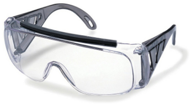 오토스 보안경 B-618A 5개 안전 안경 보안경 고글 산업용 안경 작업용안 41.7g 무색보 안경 플라스틱테 OTOS 카리스툴