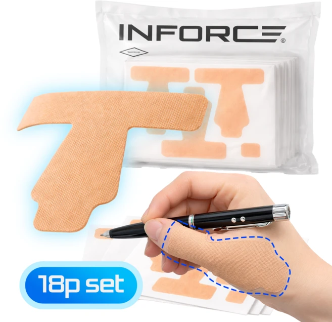 인포스 엄지손가락 통증 테이핑 밴드 압박 패치, 1세트 - 쿠팡