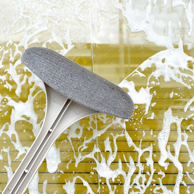 욕실의여왕 2in1 미세 방충망 청소 도구 유리창 욕실 창문 닦기 스퀴지 아파트 베란다, 2개