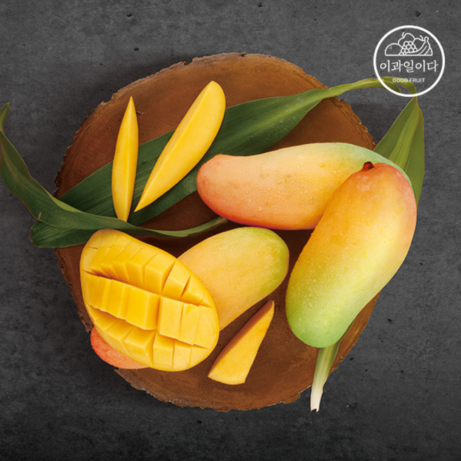 태국 마하차녹 무지개망고 2.2kg내외 5-8과, 단품
