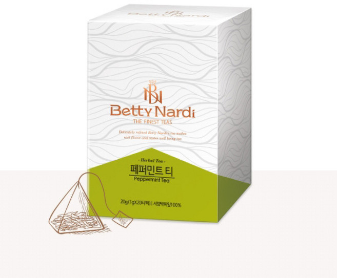 베티나르디 페퍼민트 20티백 2개세트, 2개, 20개입, 20g