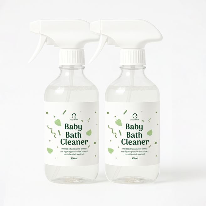 [포프베베] 아기비데 & 아기욕조 클리너 500ml, 2개