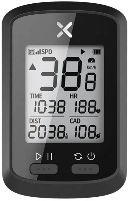 XOSS G/g + 자전거 GPS 컴퓨터 영어 버전 무선 마일리지 스텝 주파수 전력 계산기, 01 XOSS G plus